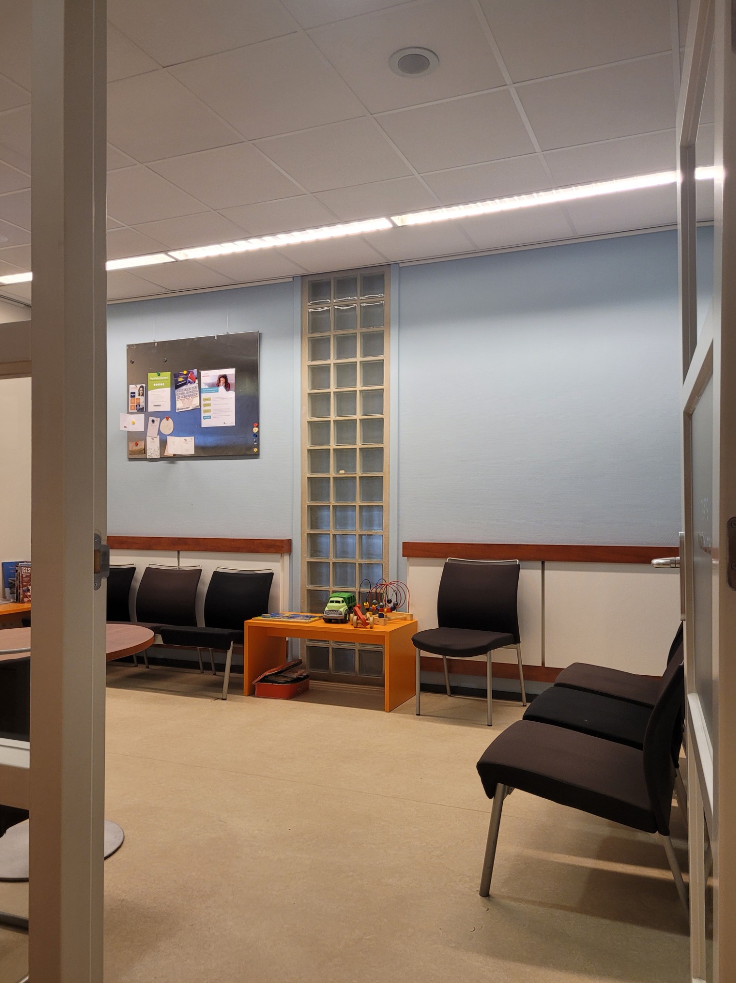 Oude situatie wachtruimte