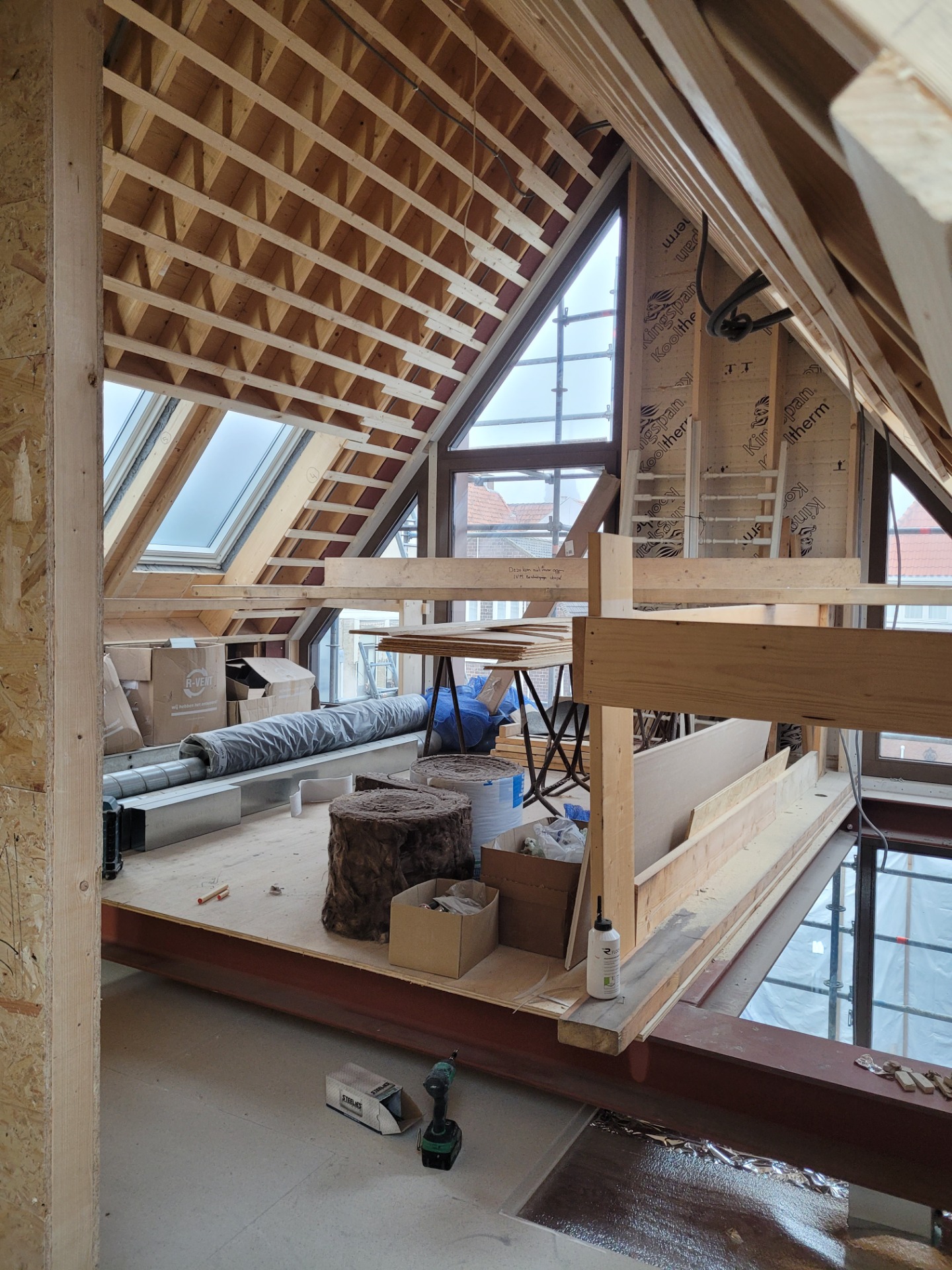 'Zwevende' slaapkamer